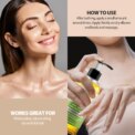 PHATOIL 260ml Body Oil For Skin Care Massage Oil Vanilla Ginger Grapefruit Basil Lavender Rosemary Rose Fragrance Body Oils: 3 - 5 Days Free Delivery Only UK - Image 5