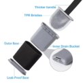 And Bathroom Holder Set Silicone Toilet Brush: 3 - 5 Days Free Delivery Only UK - Image 5