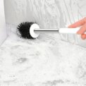 Nicoman Squircle White Toilet Brush & Holder With Silicone Head: 3 - 5 Days Free Delivery Only UK - Image 5