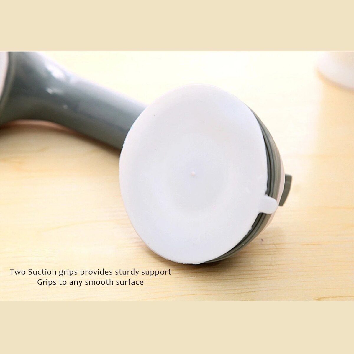 2Pcs Bathroom Suction Cup Handrail Grip Shower Tub Grab Bar Anti Slip Handle Rail Aid For Kid Elderly Safety Bath Shower Toilet: 3 - 5 Days Free Delivery Only UK - Image 5