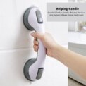 2Pcs Bathroom Suction Cup Handrail Grip Shower Tub Grab Bar Anti Slip Handle Rail Aid For Kid Elderly Safety Bath Shower Toilet: 3 - 5 Days Free Delivery Only UK - Image 3