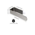 9/14Inch Self Adhesive Bathroom Towel Holder 304 Stainless Steel Towel Racks for Bathrooms Wall Silver No Drilling Towel Holder: 3 - 5 Days Free Delivery Only UK - Image 5