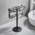 Metal Countertop Hand Towel Holder Double Sided Stand for Bathroom  and Vanity Hand Towels and Small Guest Towels Counter: 3 - 5 Days Free Delivery Only UK - Image 2