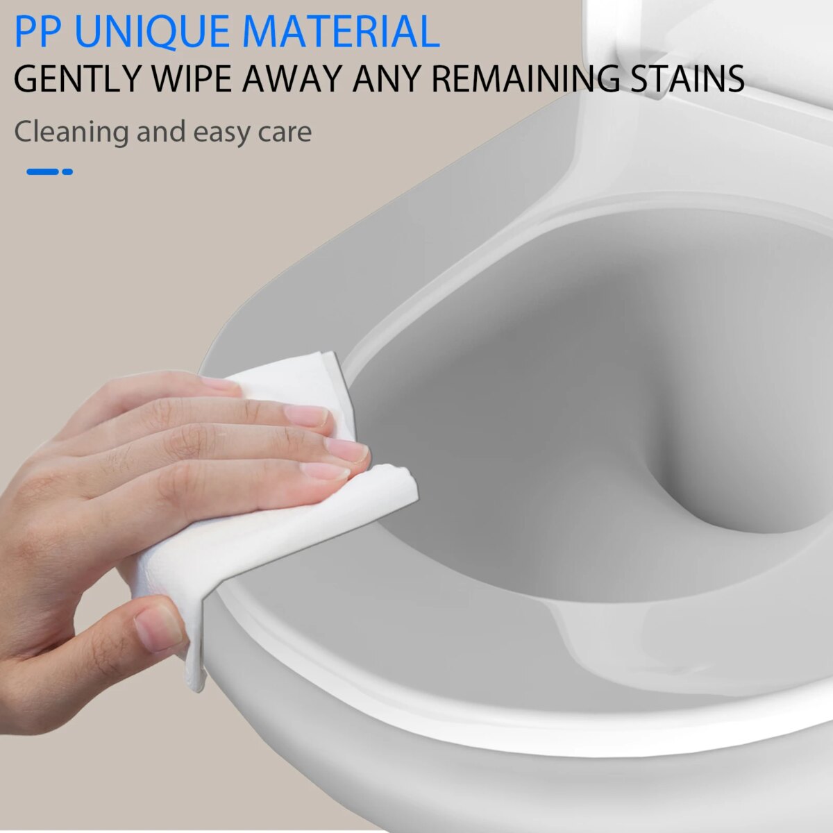 D-Shaped Toilet Seat Slow Close Quiet Lid Practical Handy Thickened Durable for Both Adults Children Safety Bathroom Accessories: 3 - 5 Days Free Delivery Only UK - Image 5