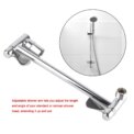 Adjustable Arch Design Shower Extension Arm Wall Mount for Bathroom Showering Head Adjustable Shower Arm Extension: 3 - 5 Days Free Delivery Only UK - Image 3