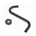 S Shaped Shower Arm Standard High Rise Shower Head Extension Pipe Shower Arm Extender Wall Mounted Bathroom Accessories: 3 - 5 Days Free Delivery Only UK - Image 2