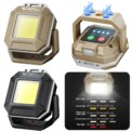 COB LED Inspection Lamp Waterproof Flashlight with Magnetic Base Emergency Light Rechargeable for Car Repair Emergency Workshop: 3 - 5 Days Free Delivery Only UK