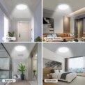 ExtraStar 18W LED Ceiling Light 6500K, 1950 Lumen for Kitchens Bathrooms Offices Hallways: 3 - 5 Days Free Delivery Only UK - Image 3