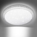 ExtraStar 18W LED Ceiling Light 6500K, 1950 Lumen for Kitchens Bathrooms Offices Hallways: 3 - 5 Days Free Delivery Only UK