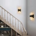 Modern Acrylic LED Wall Lamp,LED Indoor Wall Lamps,Bedside Night Lights,3 Lighting Medium Size Colours Adjustable Wall Light For Bedroom: 3 - 5 Days Free Delivery Only UK - Image 6