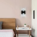 Modern Acrylic LED Wall Lamp,LED Indoor Wall Lamps,Bedside Night Lights,3 Lighting Medium Size Colours Adjustable Wall Light For Bedroom: 3 - 5 Days Free Delivery Only UK - Image 5