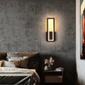 Indoor LED Wall Light,16 W Modern Acrylic Wall Lamp,Black Interior Wall Light for Corridor, Stairs,Warm White 3000K: 3 - 5 Days Free Delivery Only UK - Image 4