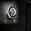 Crystal Wall Lights,LED Wall Light 6500K Wall Sconce Crystal Lamp for Living Room,Bedroom,Cool White Light [Energy Class E]: 3 - 5 Days Free Delivery Only UK