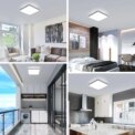36W Super Bright LED Panel Light, LED Ceiling Lamps,Modern Square Ultra Slim LED Ceiling Lighting for Bedroom, Kitchen: 3 - 5 Days Free Delivery Only UK - Image 6