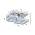 Voltsify Double Tier Square Crystal Celling Light for Living Rooms, Bedrooms and Nurseries: 3 - 5 Days Free Delivery Only UK - Image 6