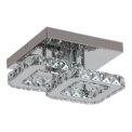 Voltsify Double Tier Square Crystal Celling Light for Living Rooms, Bedrooms and Nurseries: 3 - 5 Days Free Delivery Only UK - Image 5