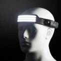 LED Head Torch Rechargeable Waterproof COB Headlamp Motion Sensor Light: 3 - 5 Days Free Delivery Only UK - Image 4