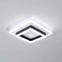 Square Acrylic  Ceiling Light Modern LED Ceiling Lamp,White 6500K LED Ceiling Lights for Bedroom Office Kitchen Living Room: 3 - 5 Days Free Delivery Only UK