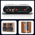 ST-838 Home Theater Amplifiers HiFi 2.1 Channel Power Amplifier Stereo Bass Sound Car Home Amp Media Player Subwoofer Amplifier: 3 - 5 Days Free Delivery Only UK - Image 4