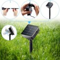Outdoor Solar Hemp Rope Light String 5M 100LEDs Waterproof 8 Mode Solar Floodlight for Courtyard and Garden Decoration: 3 - 5 Days Free Delivery Only UK - Image 4