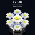 USB Rechargeable LED Torch Super Bright Flashlight Lamp Tactical Camping Light: 3 - 5 Days Free Delivery Only UK - Image 3