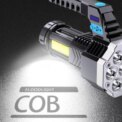 USB Rechargeable LED Torch Super Bright Flashlight Lamp Tactical Camping Light: 3 - 5 Days Free Delivery Only UK - Image 4