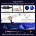 LED Strip Light RGB 5050 Music Sync Color Changing  30LEDS PER M, App Controlled LED Lights 5M 10M 15M DC12V Flexible: 3 - 5 Days Free Delivery Only UK - Image 5
