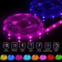 LED Strip Light RGB 5050 Music Sync Color Changing  30LEDS PER M, App Controlled LED Lights 5M 10M 15M DC12V Flexible: 3 - 5 Days Free Delivery Only UK - Image 6