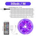 LED Strip Light RGB 5050 Music Sync Color Changing  30LEDS PER M, App Controlled LED Lights 5M 10M 15M DC12V Flexible: 3 - 5 Days Free Delivery Only UK - Image 3