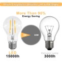 6PCS E27 Vintage Light Bulbs 6W E27 Edison Screw Bulb Warm White 2700K 60W Equivalent E27 LED Bulb Energy Saving Light Bulbs: 3 - 5 Days Free Delivery Only UK - Image 5