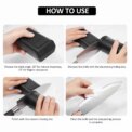 Rolling Knife Sharpener - Knife Sharpening Tool with Diamond and Ceramic Discs for Steel of Any Hardness, 15 and 20 Degrees: 3 - 5 Days Free Delivery Only UK - Image 3