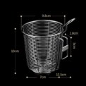 Stainless Steel Pasta Strainer with Handle, Food Dumpling Noodle: 3 - 5 Days Free Delivery Only UK - Image 6