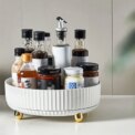 Rotating Round Spice Storage Rack Tray Turntable Kitchen Organizer: 3 - 5 Days Free Delivery Only UK - Image 5