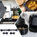 Air Fryer Magnet Silicone Buckle Baking Paper Fixation Tool Lock Disposable Liners Magnetic Air Fryer Buckle for Kitchen Baking: 3 - 5 Days Free Delivery Only UK - Image 6