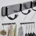 The Door Hanger Clothes Coat Jacket Rack Towel Wall Holder Storage-6/7 Hook : 3 - 5 Days Free Delivery Only UK - Image 2