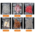 Vacuum Seal Bag and Sealing Machine Combo 2 in 1 Dual Mode Food Saver for Fruits Meat Snacks Sous Vide Preservation W/ 60 Bags: 3 - 5 Days Free Delivery Only UK - Image 6