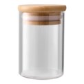 12Pcs Glass Spice Jar Set with Bamboo Lids Kitchen Storage Bottle: 3 - 5 Days Free Delivery Only UK - Image 6