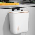 Kitchen Bathroom Hanging Waste Bin with Lid Wall Mounted Garbage Can for Cabinet Under Sink Waste Garbage Compost Bin: 3 - 5 Days Free Delivery Only UK - Image 4