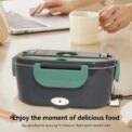 Portable Electric Lunch Box  Stainless Steel Heated Food Container for Car/Office/Home Dining Box Microwave Oven: 3 - 5 Days Free Delivery Only UK - Image 2