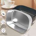 Portable Electric Lunch Box  Stainless Steel Heated Food Container for Car/Office/Home Dining Box Microwave Oven: 3 - 5 Days Free Delivery Only UK - Image 3