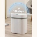 Smart 12L Trash Can Home Kitchen Bathroom Smart Sensing Household Cleaning Waterproof Storage Tools White: 3 - 5 Days Free Delivery Only UK - Image 3