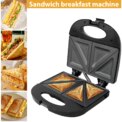 kitchen Electric Sandwich UK Plug Maker Breakfast Machine Double-sided Heating  With Non-Stick Plates Indicator Lights Easy to Clean: 3 - 5 Days Free Delivery Only UK