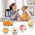 2L Electric Food Chopper Vegetable Chopper Small Food Processor Meat Grinder Mixer Electric Dicer with 2 Speeds Meat Mincer: 3 - 5 Days Free Delivery Only UK - Image 5