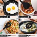 12-Piece Silicone Kitchen Utensils Set Nonstick Cooking Spoon And Baking Tools: 3 - 5 Days Free Delivery Only UK - Image 4