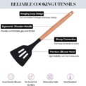12-Piece Silicone Kitchen Utensils Set Nonstick Cooking Spoon And Baking Tools: 3 - 5 Days Free Delivery Only UK - Image 3
