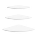 3PCS Floating Corner Shelf Wall Mounted Storage Rack Bookshelves Home Furniture  Decor  Wall Shelf Corner Wall Shelf: 3 - 5 Days Free Delivery Only UK - Image 5