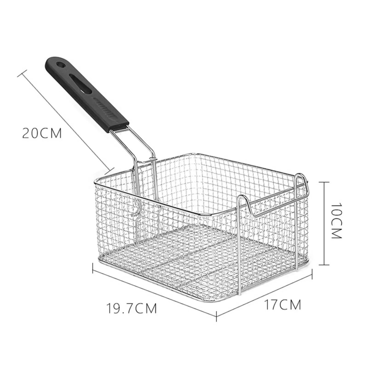 Stainless Steel French Fries Holder for Fryer, Portable French Fry Basket with: 3 - 5 Days Free Delivery Only UK - Image 6