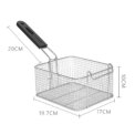 Stainless Steel French Fries Holder for Fryer, Portable French Fry Basket with: 3 - 5 Days Free Delivery Only UK - Image 6