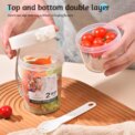 4 Pack Carry Breakfast Cups Salad Cups Yogurt Cereal Oatmeal Snacks Parfait Containers and Salad Dressing Holders with Lid Spoon: 3 - 5 Days Free Delivery Only UK - Image 2