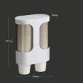 Disposable Cup Holder Automatic Cup Holder Paper Holder Wall-mounted Household Water Dispenser Water Cup Storage Shelf: 3 - 5 Days Free Delivery Only UK - Image 5
